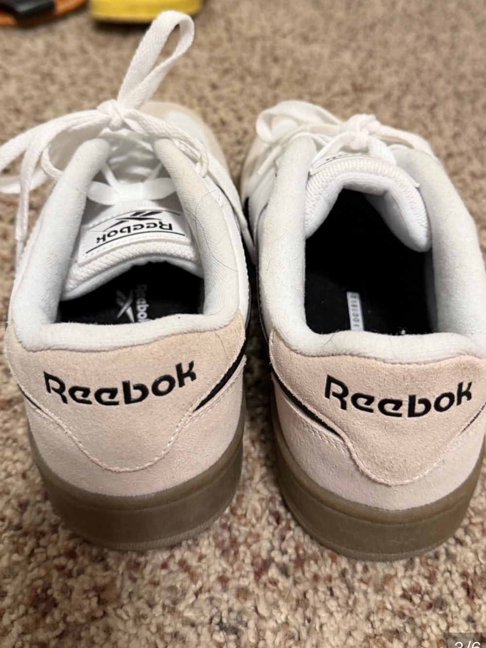 Gently used Reeboks - Picture 2 of 3